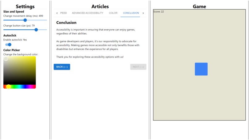 Unlocking Game Accessibility – screenshot 1
