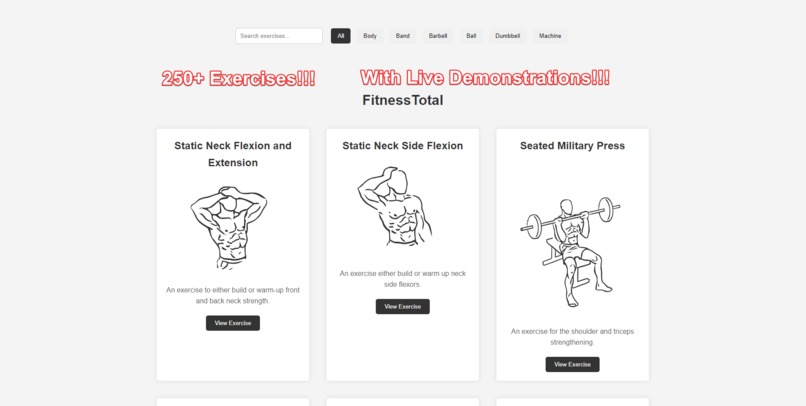 FitnessTotal – screenshot 1