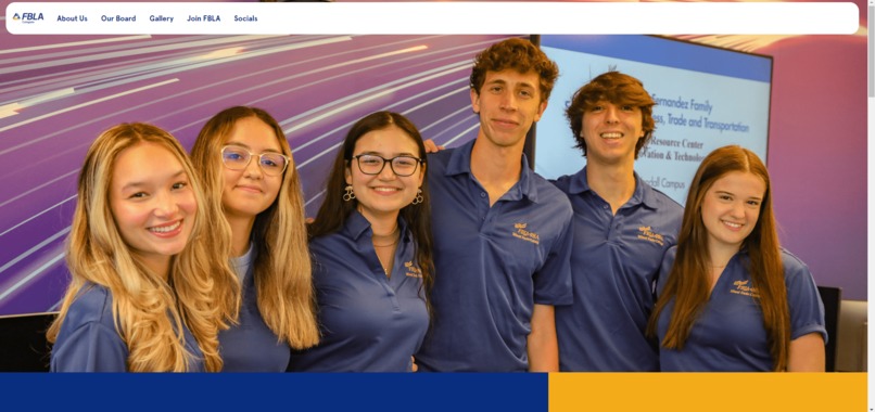 FBLA – screenshot 2