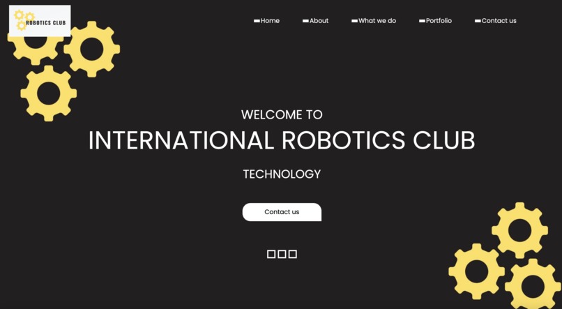Robotics Club – screenshot 1