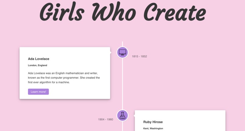 Girls Who Create – screenshot 1