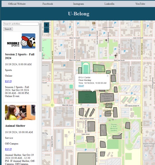 U-Belong – screenshot 1