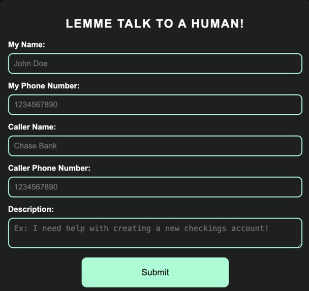 Letmetalktoahuman AI – screenshot 2