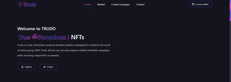 Trudo - True Donation – screenshot 1