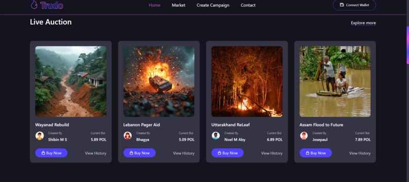 Trudo - True Donation – screenshot 2