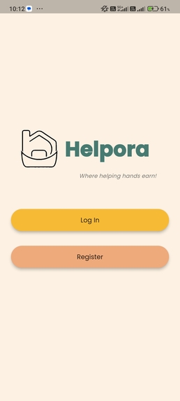 Helpora – screenshot 1