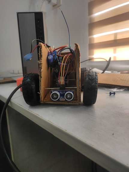 Pothole hole detection and repair robot – screenshot 1