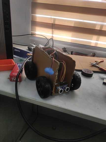 Pothole hole detection and repair robot – screenshot 2