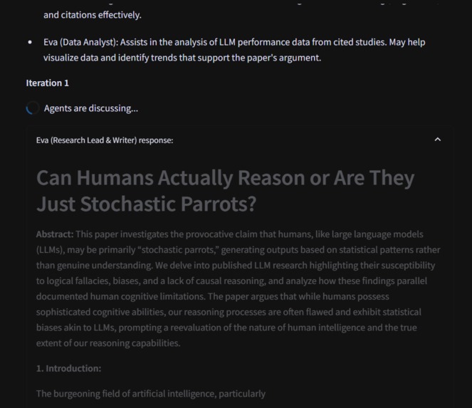 Agent Orange: AI Team at your Fingertips – screenshot 2