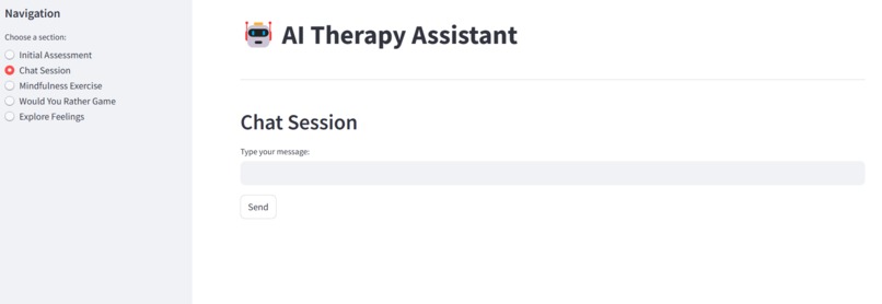 AI POWERED COGNITIVE BEHAVIOUR THERAPY – screenshot 1