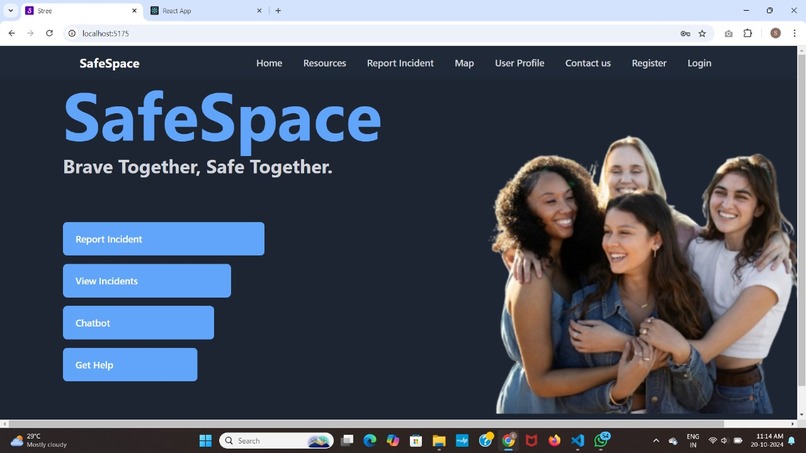 SafeSpace – screenshot 1