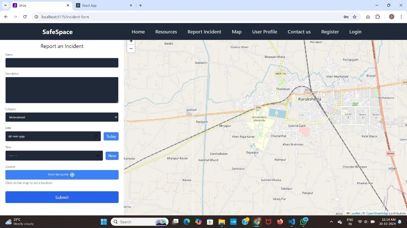 SafeSpace – screenshot 3