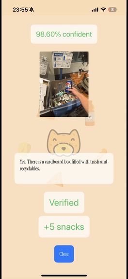 SnackSnap - recycle to feed your pet – screenshot 3