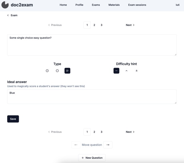 doc2exam – screenshot 5