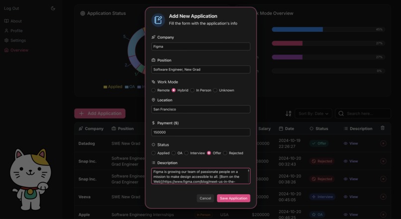 JobCat – screenshot 3