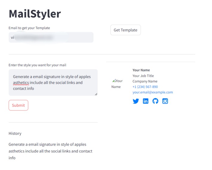 MailStyler – screenshot 1