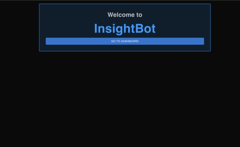 InsightBot – screenshot 1