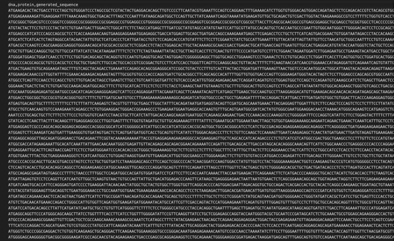 CHOFormance: Codon Optimization in Cricetulus griseus – screenshot 5