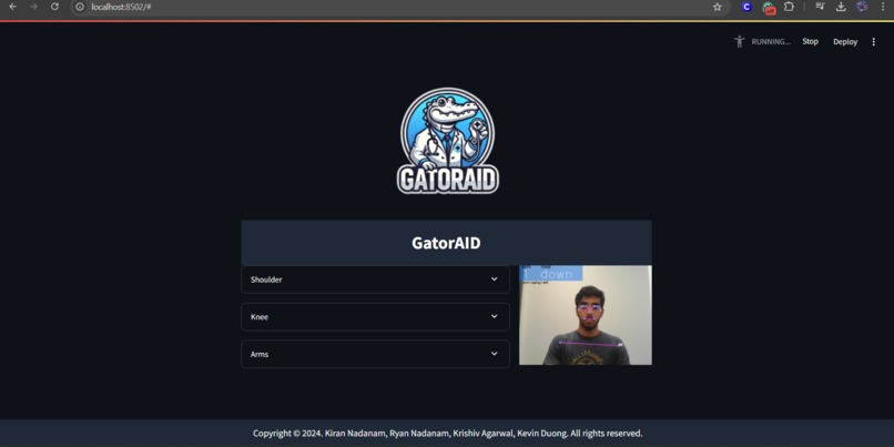 GatorAID – screenshot 1