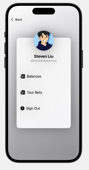 BetMeUp – screenshot 2