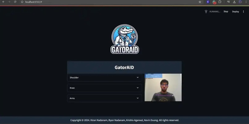 GatorAID – screenshot 1