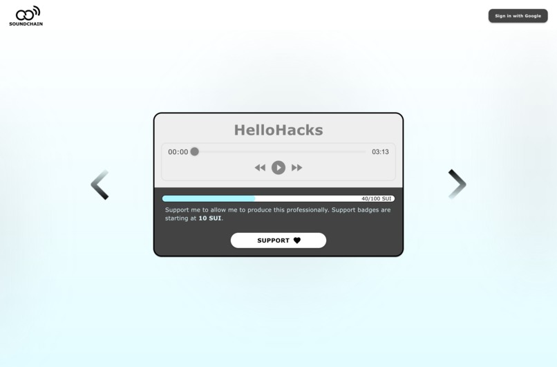 soundchain – screenshot 4