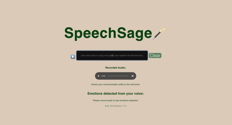 SpeechSage – screenshot 1