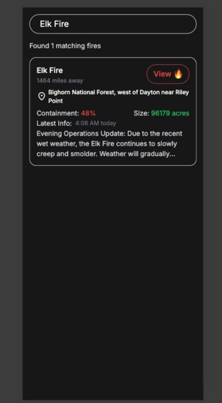Blaize - Realtime Intelligent Wildfire Information – screenshot 2
