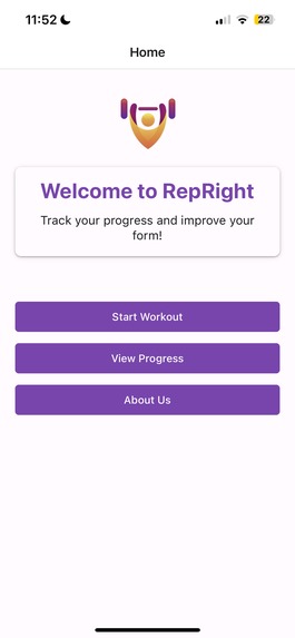 RepRight – screenshot 1