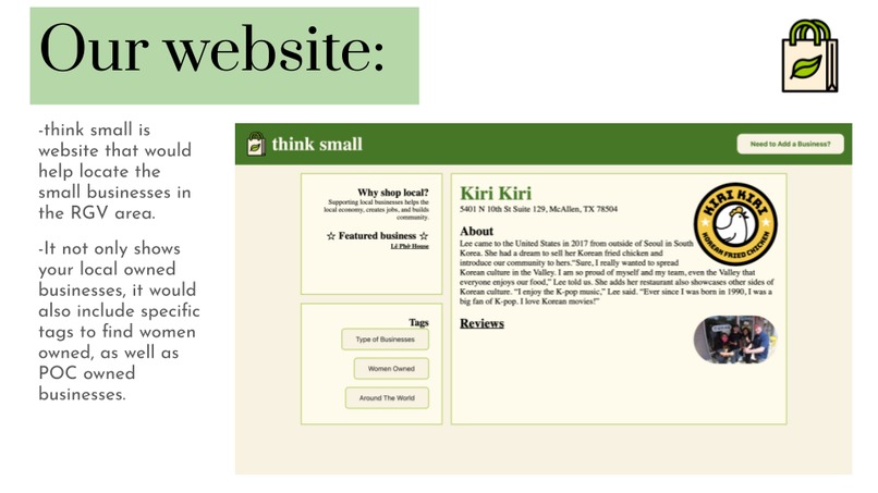 think small – screenshot 3