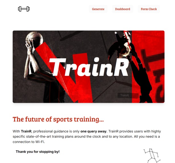 TrainR – screenshot 1