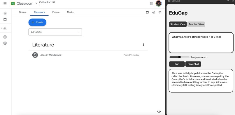 EduGap – screenshot 2