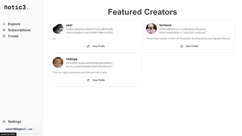 Notic3. – screenshot 1