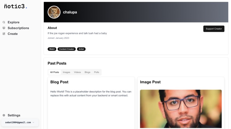 Notic3. – screenshot 2