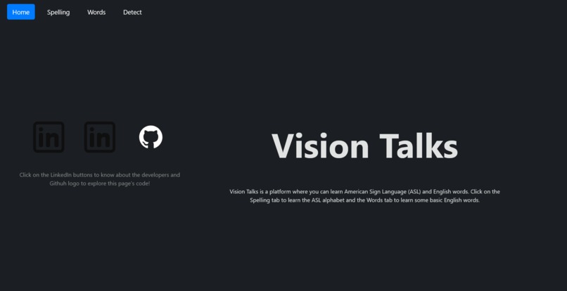 Vision Talks – screenshot 1