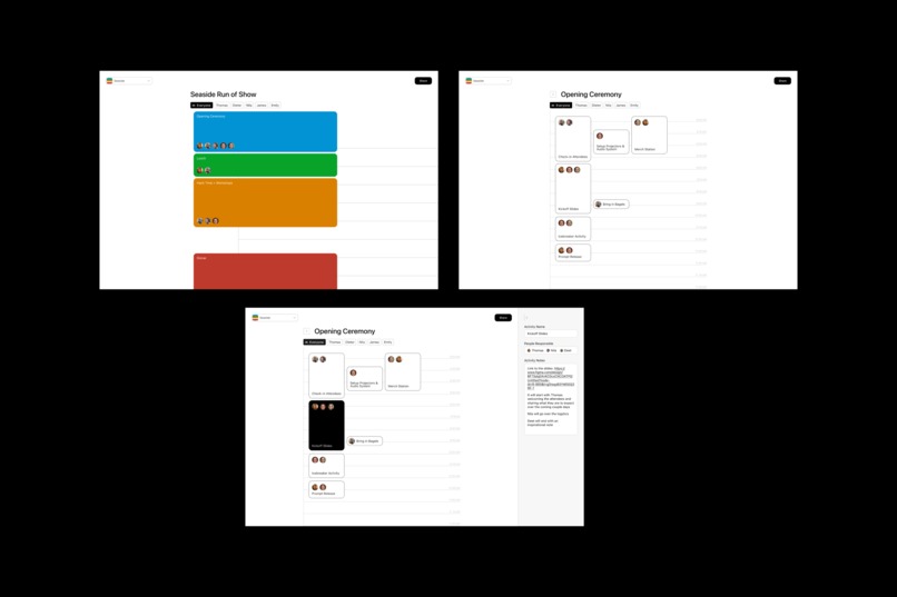 Run Of Shows – screenshot 1
