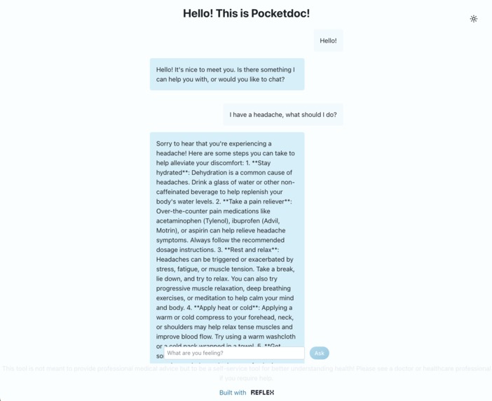 Pocketdoc – screenshot 2