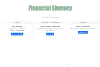 Finance Literacy 