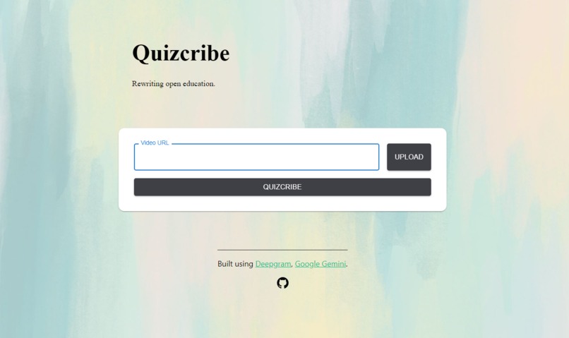 Quizcribe – screenshot 1
