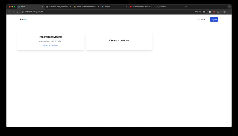 RetAIn – screenshot 4
