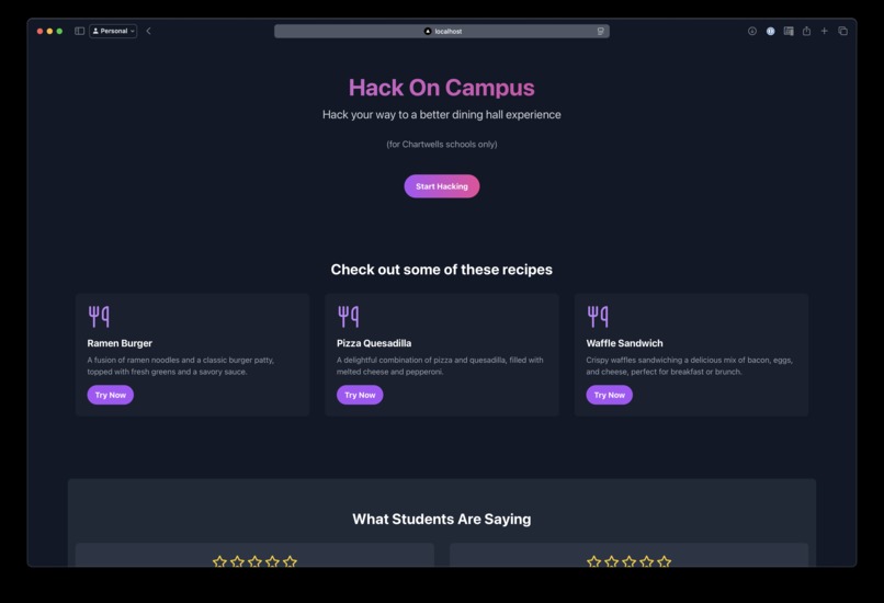 Hack On Campus – screenshot 1