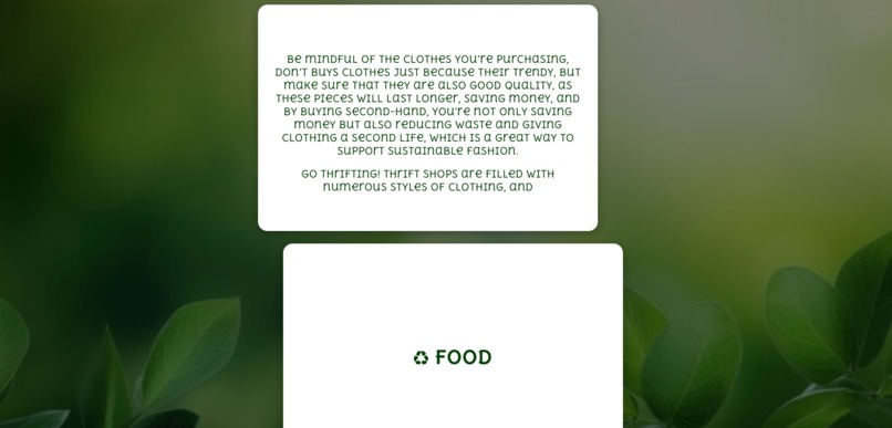 Sustainify – screenshot 2