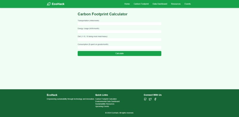 EcoHack – screenshot 1