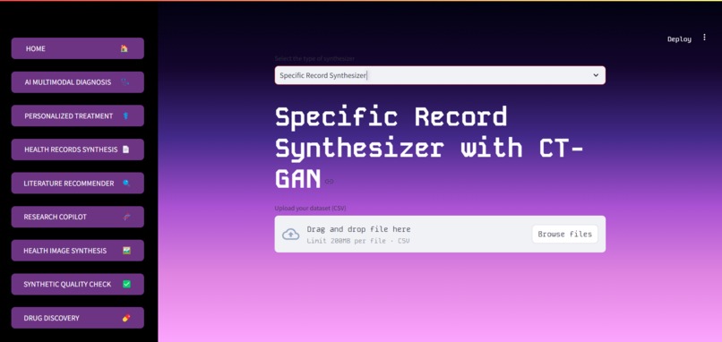 GenAI Medical Research, Treatment and Research Copilot – screenshot 11