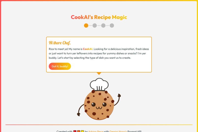 CookAI's Recipe Magic – screenshot 1