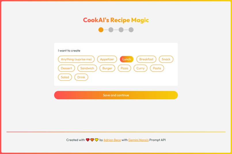 CookAI's Recipe Magic – screenshot 2