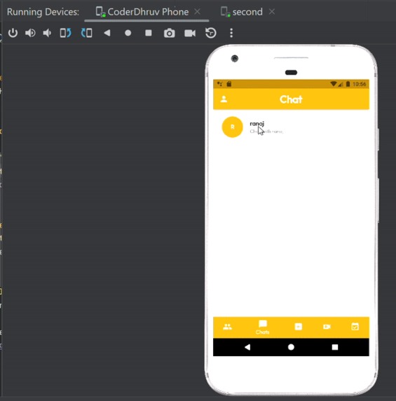 Social Media Application – screenshot 2