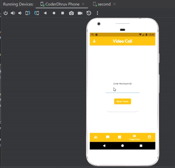 Social Media Application – screenshot 3