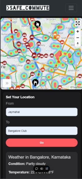 Safe Commute – screenshot 3