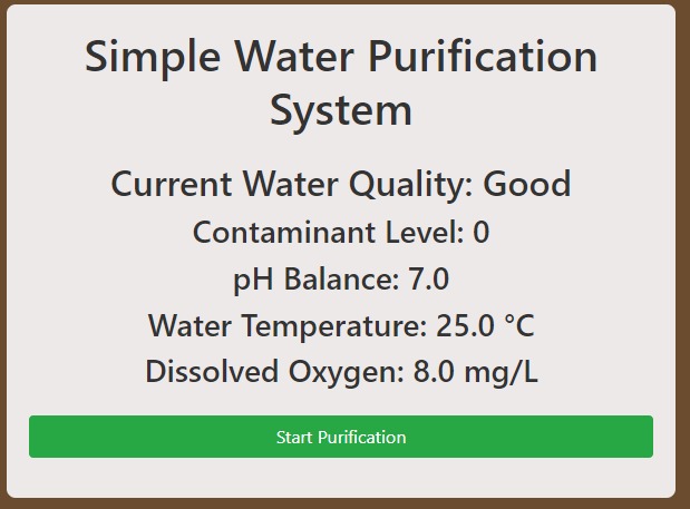 PureBlueWater – screenshot 2